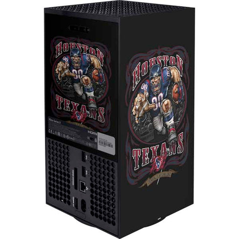Liquid Blue NFL Houston Texans Running Back Xbox Series X Bundle Skin