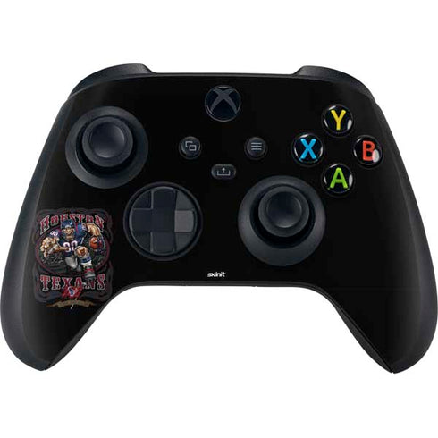 Liquid Blue NFL Houston Texans Running Back Xbox Series X Bundle Skin