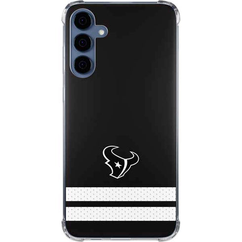 NFL Houston Texans Shutout Galaxy A55 5G Clear Case