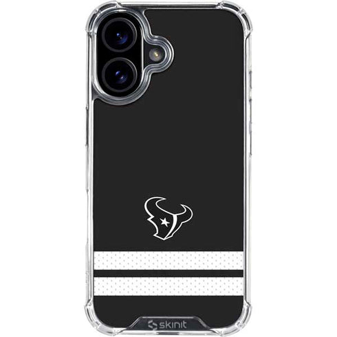 NFL Houston Texans Shutout iPhone 16 Plus Clear Case