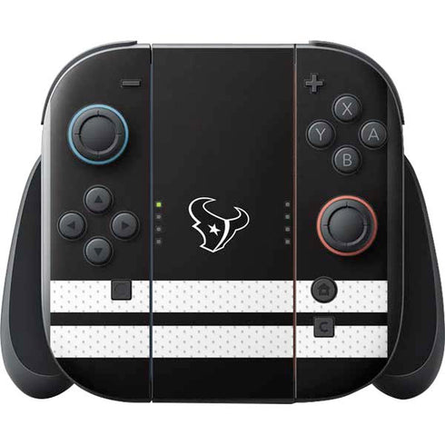 NFL Houston Texans Shutout Nintendo Switch 2 (2025) with Joy-Con Skin