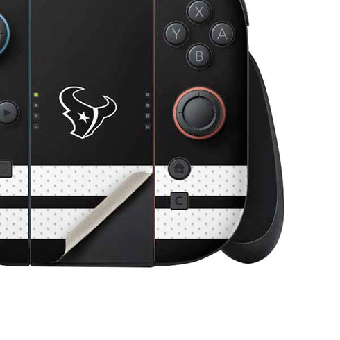NFL Houston Texans Shutout Nintendo Switch 2 (2025) Joy-Con Controller Skin