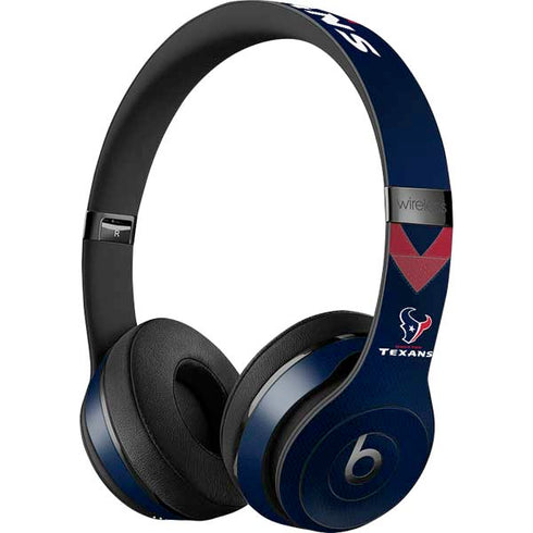 NFL Houston Texans Team Jersey Beats Solo 3 Wireless Skin