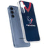 NFL Houston Texans Team Jersey Galaxy A55 5G Clear Case