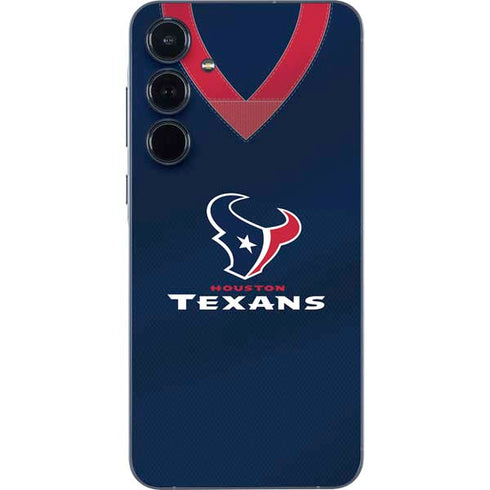 NFL Houston Texans Team Jersey Galaxy A55 5G Skin