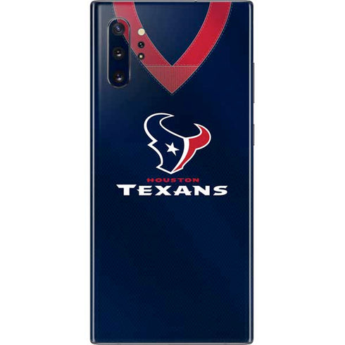 NFL Houston Texans Team Jersey Galaxy Note 10 Plus Skin