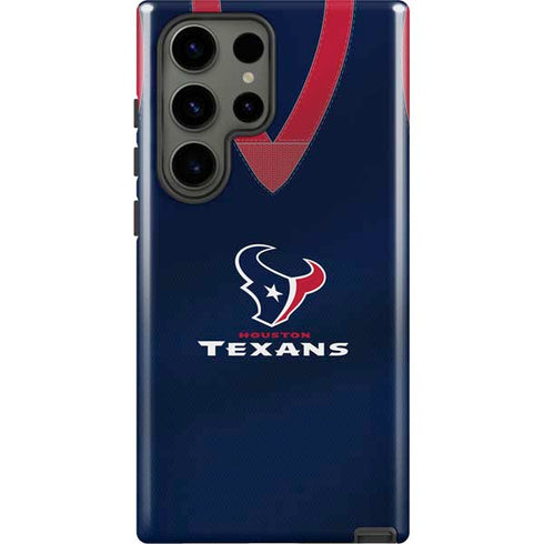 NFL Houston Texans Team Jersey Galaxy S23 Ultra Pro Case