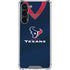 NFL Houston Texans Team Jersey Galaxy S24 FE Clear Case