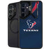 NFL Houston Texans Team Jersey Galaxy S24 Plus Kickstand Case