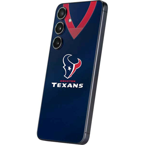 NFL Houston Texans Team Jersey Galaxy S24 Plus Skin
