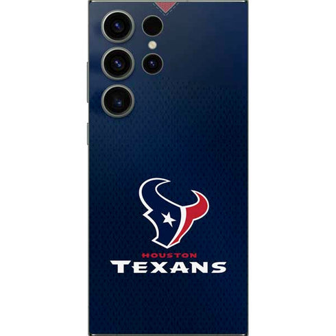 NFL Houston Texans Team Jersey Galaxy S24 Ultra Skin