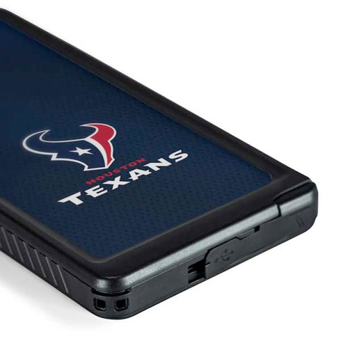 NFL Houston Texans Team Jersey Galaxy S24 Ultra Waterproof Case