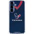 NFL Houston Texans Team Jersey Galaxy S25 Clear Case