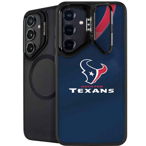 NFL Houston Texans Team Jersey Galaxy S26 Kickstand Case