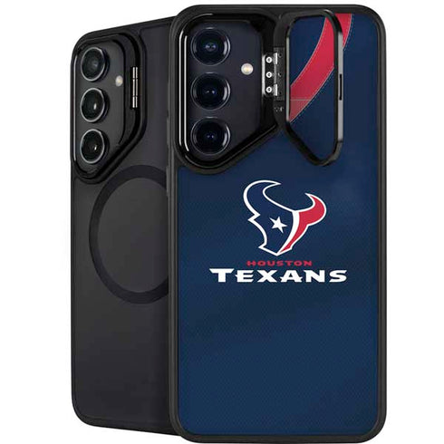 NFL Houston Texans Team Jersey Galaxy S26 Plus Kickstand Case
