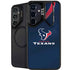 NFL Houston Texans Team Jersey Galaxy S26 Plus Kickstand Case