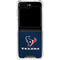 NFL Houston Texans Team Jersey Galaxy Z Flip6 Clear Case