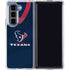 NFL Houston Texans Team Jersey Galaxy Z Fold5 5G Clear Case
