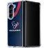 NFL Houston Texans Team Jersey Galaxy Z Fold5 5G Clear Case