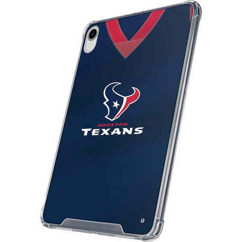 NFL Houston Texans Team Jersey iPad 11th Gen (2025) Clear Case