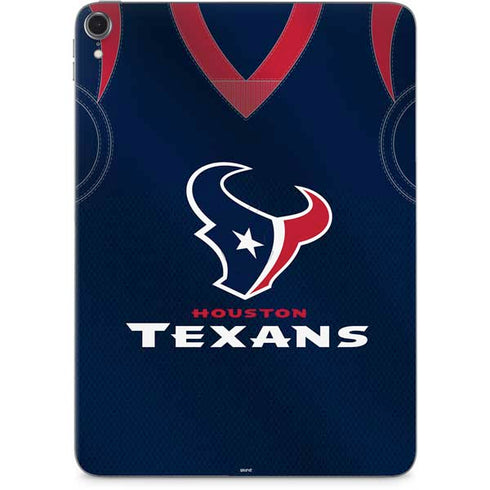 NFL Houston Texans Team Jersey Apple iPad Pro Skin