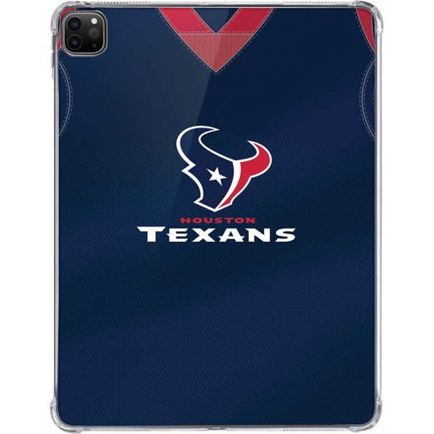 NFL Houston Texans Team Jersey iPad Pro 11in (2024) Clear Case