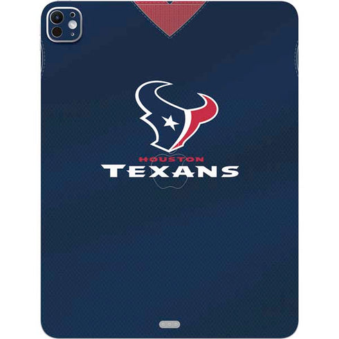 NFL Houston Texans Team Jersey iPad Pro 13in M4 (2024) Skin