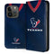 NFL Houston Texans Team Jersey iPhone 15 Pro Folio Case