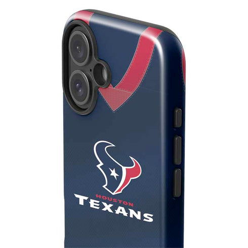 NFL Houston Texans Team Jersey iPhone 16 Impact Case