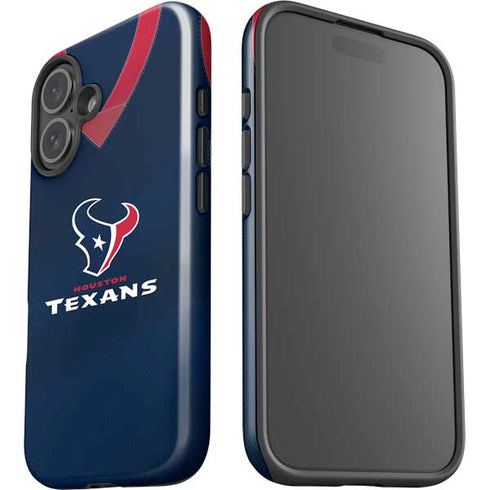 NFL Houston Texans Team Jersey iPhone 16 Impact Case
