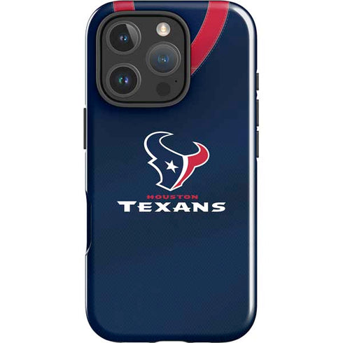 NFL Houston Texans Team Jersey iPhone 16 Pro Impact Case