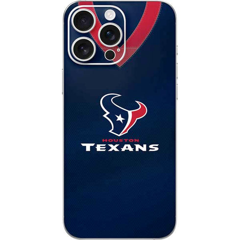 NFL Houston Texans Team Jersey iPhone 16 Pro Max Skin