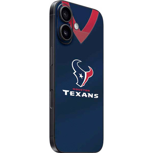 NFL Houston Texans Team Jersey iPhone 16 Skin