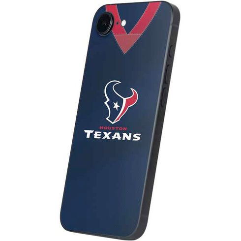 NFL Houston Texans Team Jersey iPhone 16e Skin