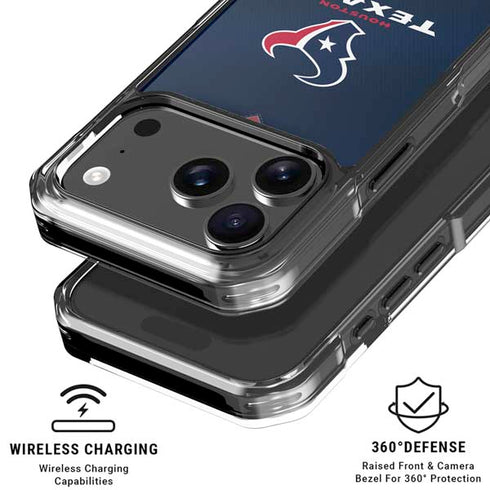 NFL Houston Texans Team Jersey iPhone 18 Pro Clear Case