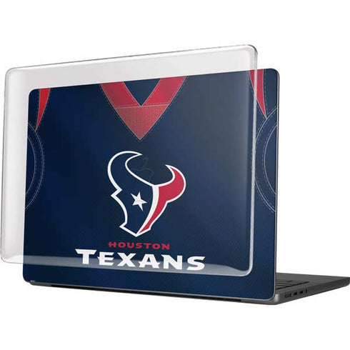NFL Houston Texans Team Jersey MacBook Pro 14in (2021-24) Case plus Skin