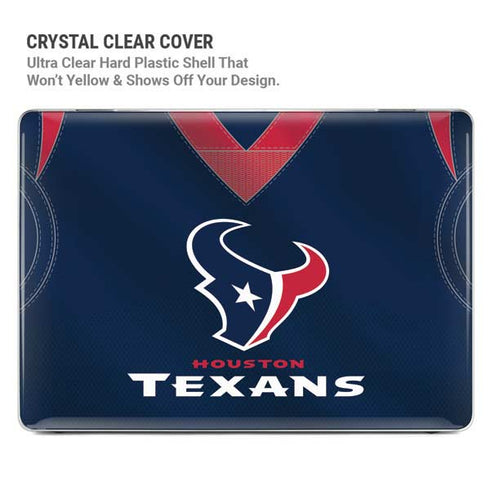 NFL Houston Texans Team Jersey MacBook Pro 14in (2021-24) Case plus Skin