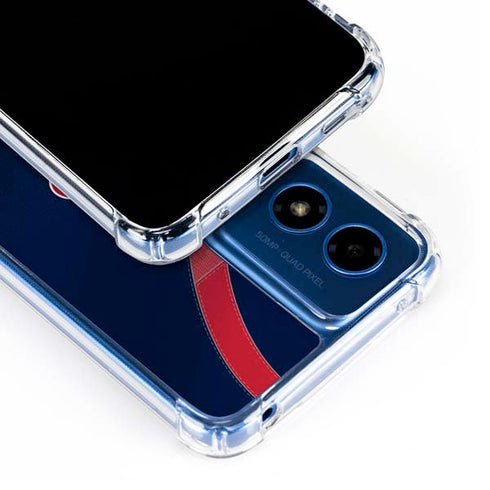 NFL Houston Texans Team Jersey Moto G 5G (2024) Clear Case