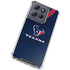 NFL Houston Texans Team Jersey Moto G Stylus 5G (2025) Clear Case