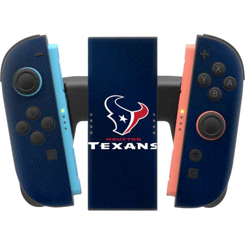 NFL Houston Texans Team Jersey Nintendo Switch 2 (2025) Joy-Con Controller Skin