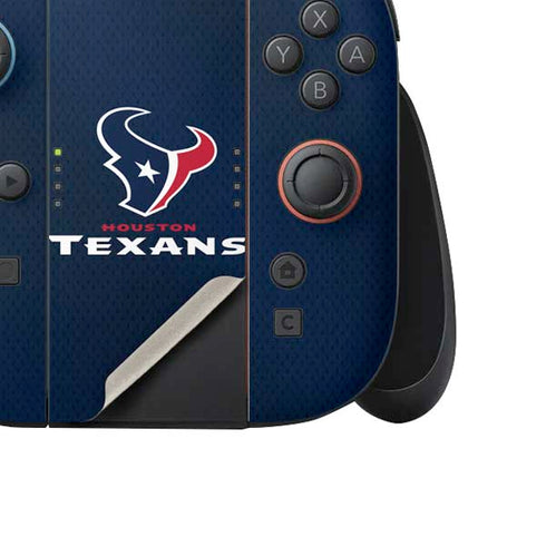 NFL Houston Texans Team Jersey Nintendo Switch 2 (2025) Joy-Con Controller Skin