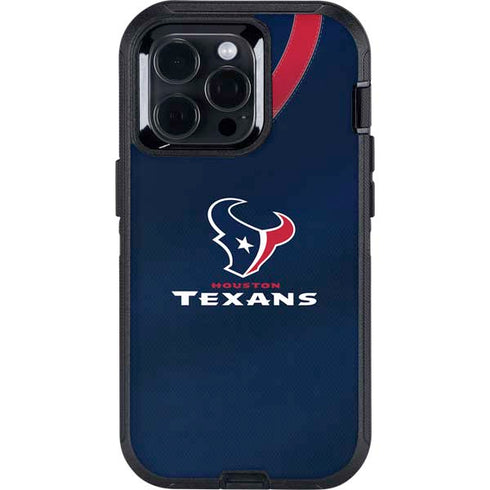 NFL Houston Texans Team Jersey Otterbox Defender iPhone Skin
