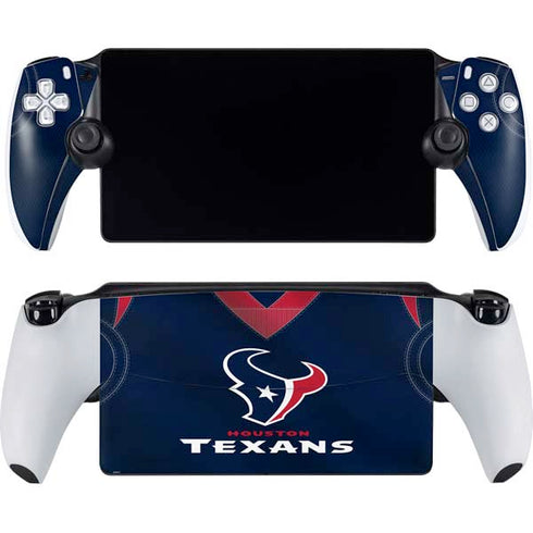 NFL Houston Texans Team Jersey PlayStation Portal Remote Player Skin