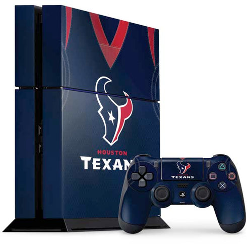 NFL Houston Texans Team Jersey PlayStation PS4 Skins