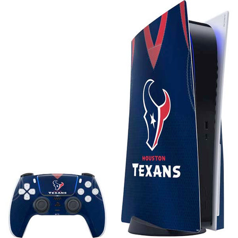 NFL Houston Texans Team Jersey PlayStation PS5 Skins