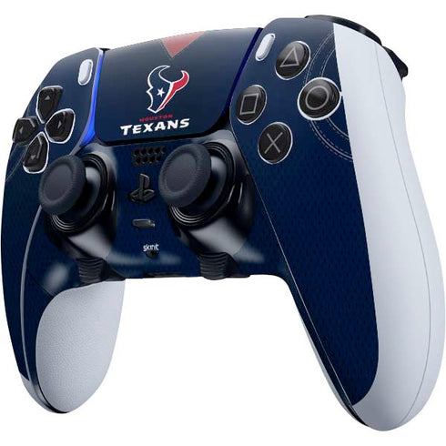NFL Houston Texans Team Jersey PS5 DualSense Edge Pro Controller Skin