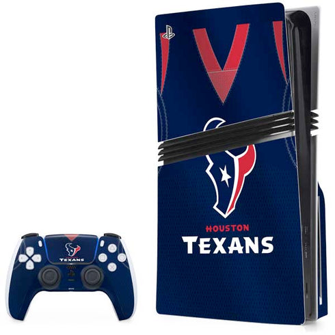 NFL Houston Texans Team Jersey PlayStation PS5 Skins