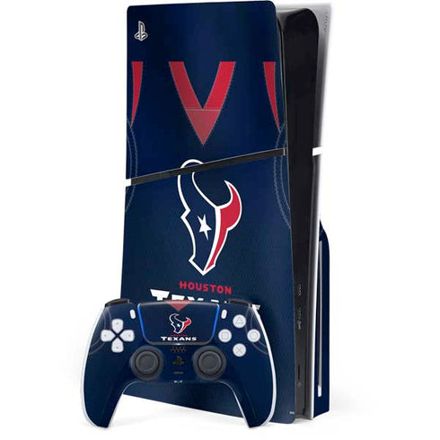 NFL Houston Texans Team Jersey PlayStation PS5 Skins