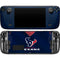 NFL Houston Texans Team Jersey Steam Deck Handheld Gaming Computer OLED Skin