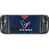 NFL Houston Texans Team Jersey Steam Deck Handheld Gaming Computer Skin